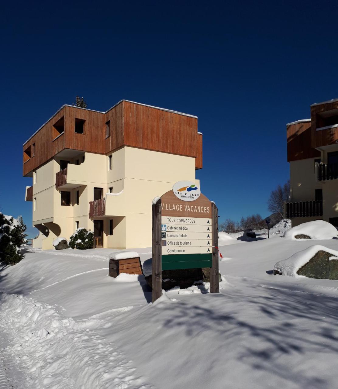 Hotel Vvf Les 7 Laux Massif De Belledonne Prapoutel Exterior foto